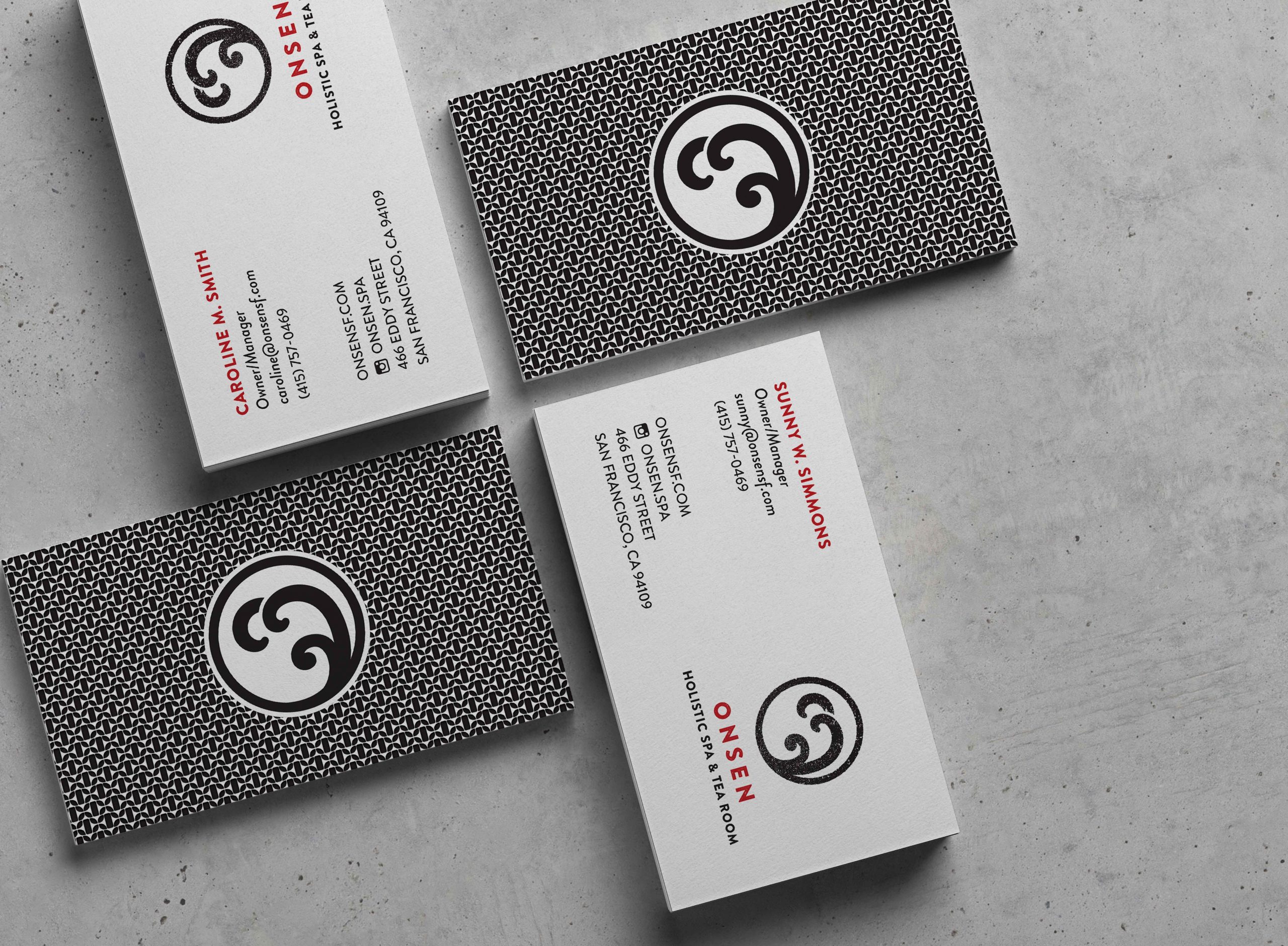 Modern Business Card Showcase Mockup by Anthony Boyd Graphics